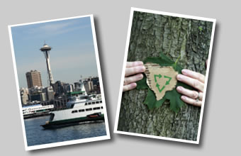 Click any of the Seattle area cities to learn more about them.
